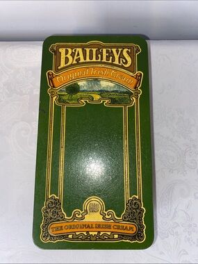 Vintage Bailey’s Irish Cream metal tin